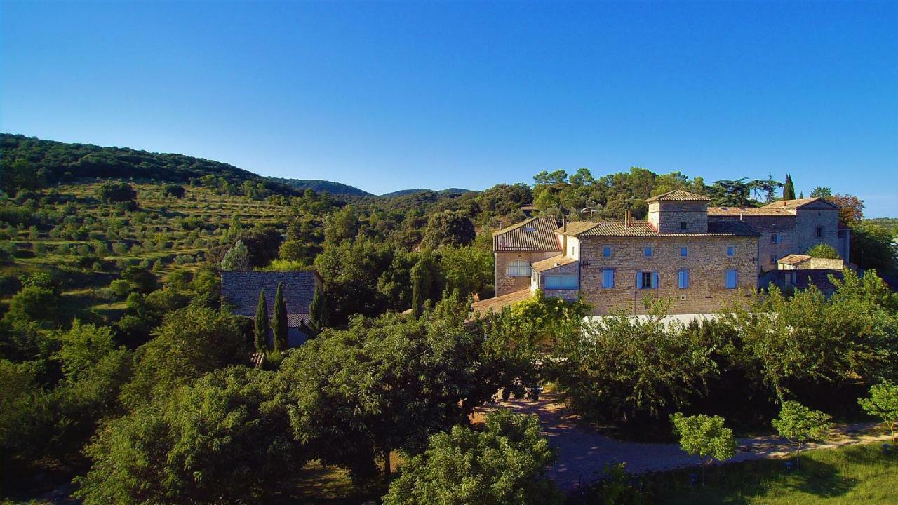 Bed and Breakfast Les Jardins Du Mas Evesque Rousson  Exterior foto